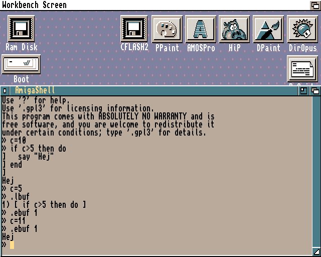 המסכים של Amiga: גרפיקה מישורית, אפקטי copper וכמה תצוגות בו-זמנית