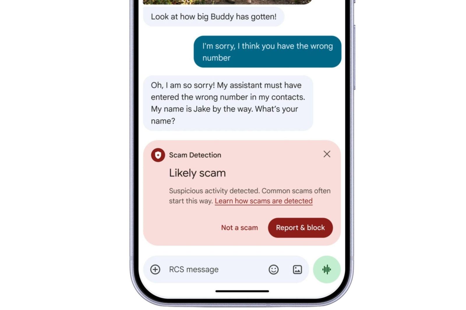 أضاف Android حماية من الاحتيال مدعومة بالذكاء الاصطناعي إلى Google Messages