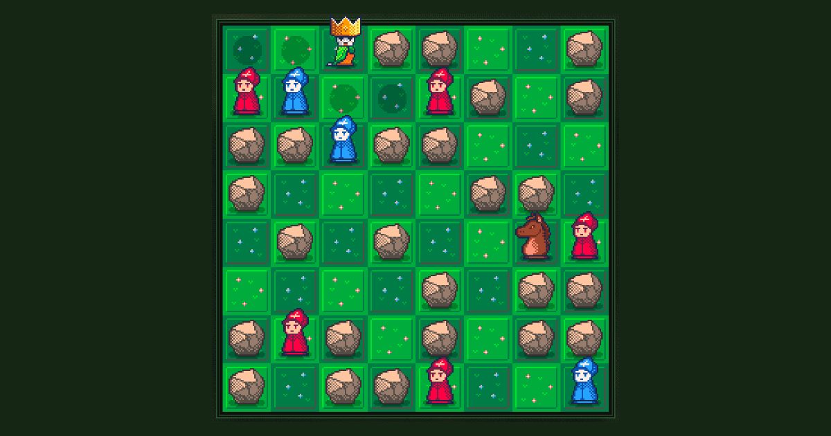 Prince Chazz: a chess-pathfinding roguelite that runs in the browser