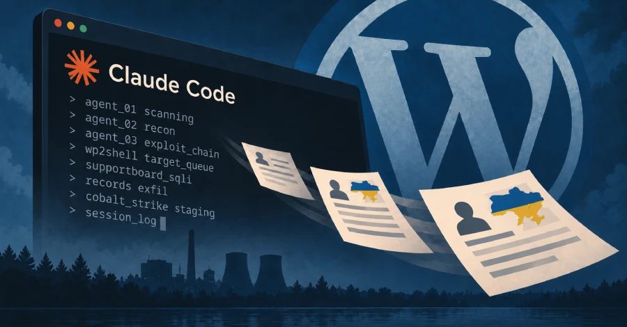 CyberXero استخدم Claude Code في حملة سرقت أكثر من 628,000 سجل أوكراني