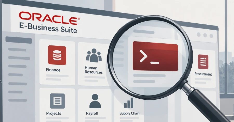 المخترقون يختبرون ثغرة Oracle E-Business Suite CVE-2026-101767 بعد التصحيح