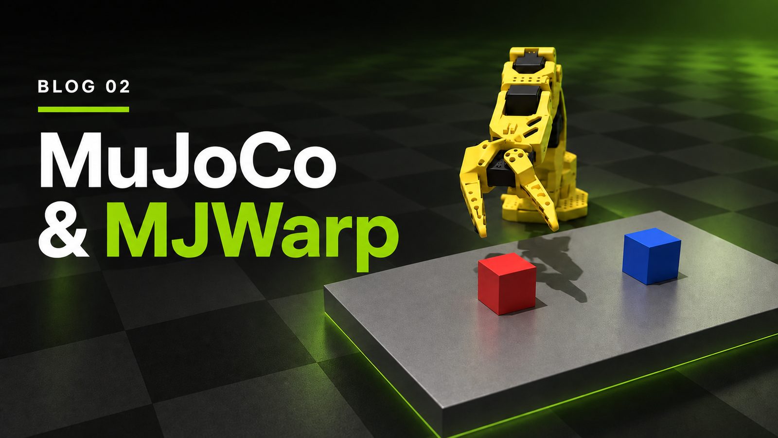 NVIDIA Warp وMJWarp: 2048 محاكاة روبوتية متوازية على وحدة GPU واحدة