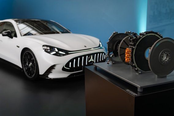 Mercedes-Benz Berlində eksenel axınlı elektrik mühərrikinin seriyalı istehsalına başladı