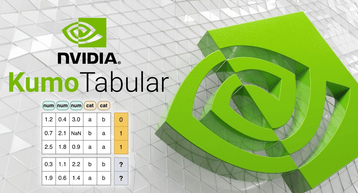 NVIDIA, tablosal tahmin için açık model Kumo Tabular'ı yayımladı