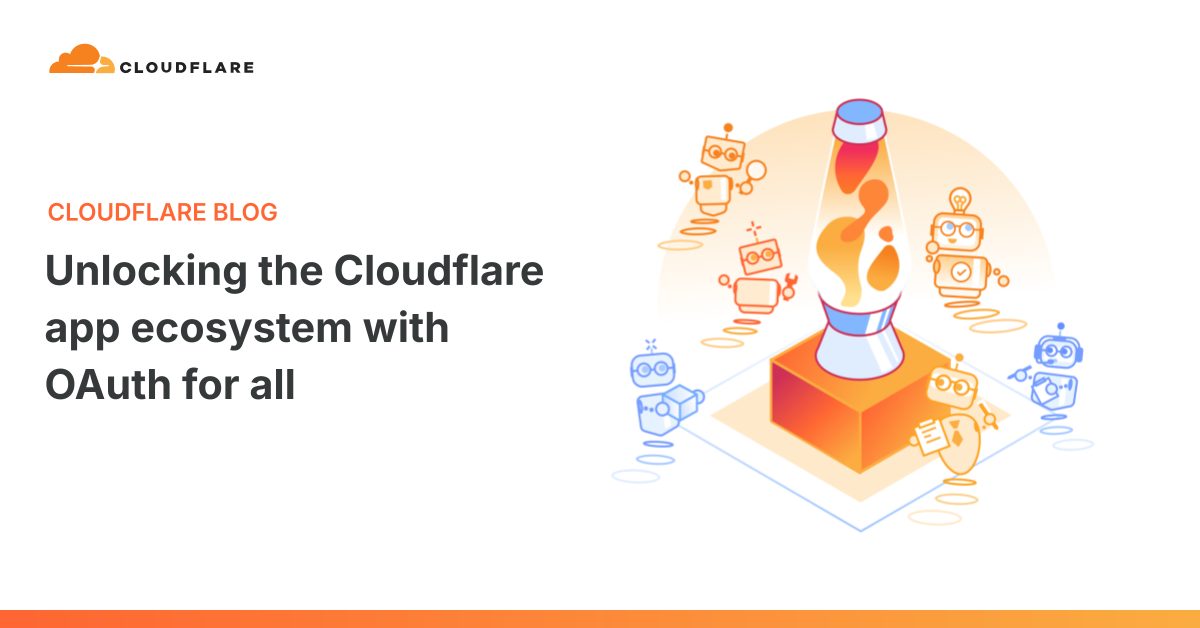 Cloudflare opens OAuth to all developers