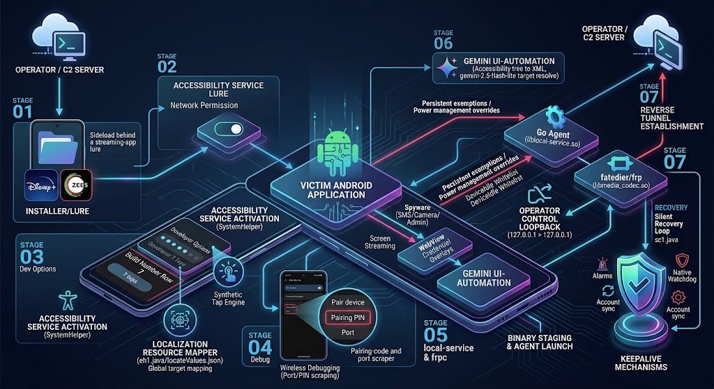 zLabs-ը բացահայտել է Android-մալվեր RatHat-ը, որը ղեկավարվում է գեներատիվ AI-ով