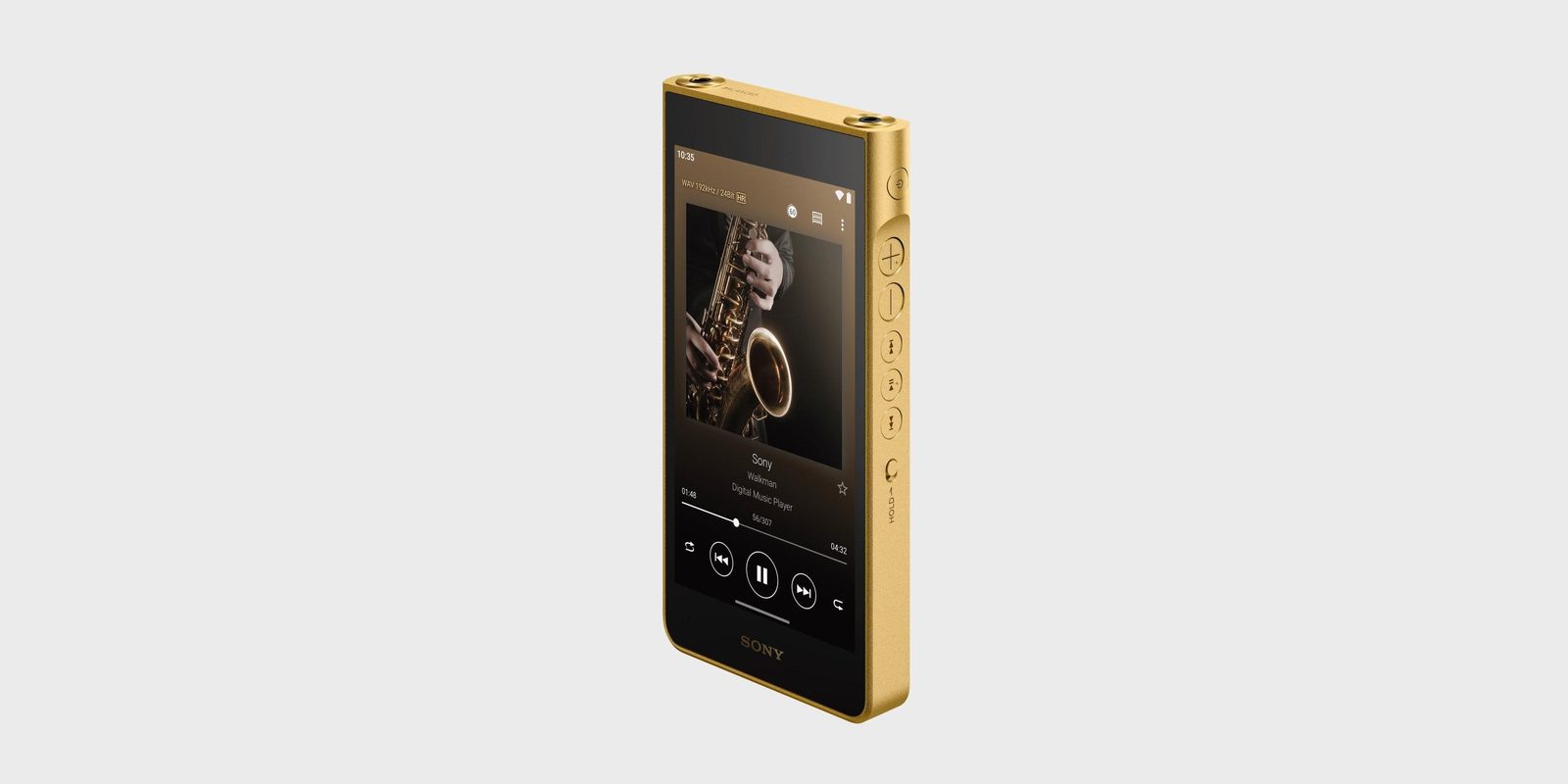 جهاز Walkman NW-WM1ZM3 المطلي بالذهب من Sony يكلف 5 899 دولار