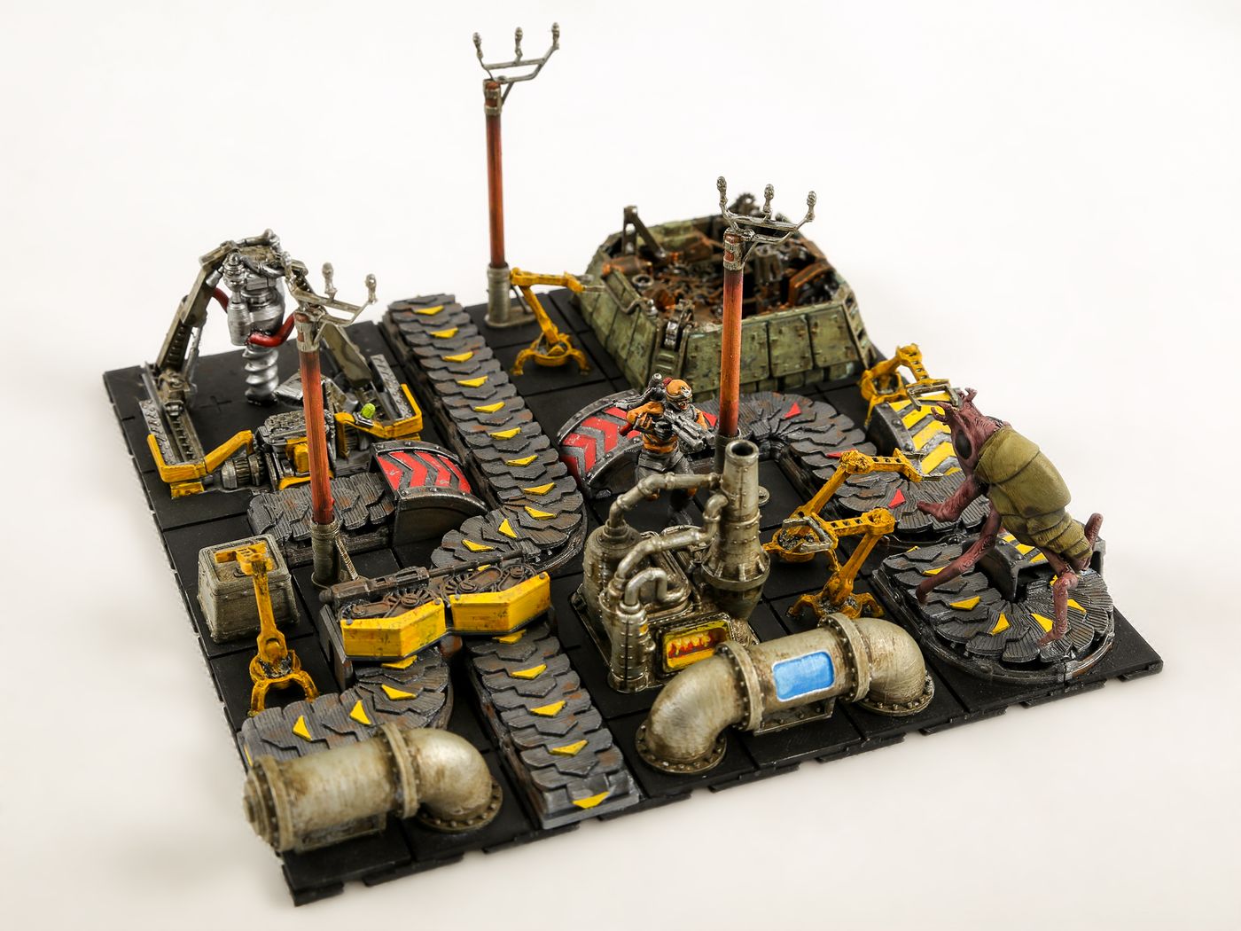 Basılmış Factorio dioraması