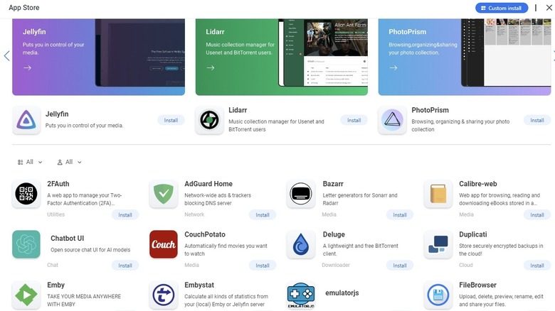 Linux əsaslı NAS sistemi