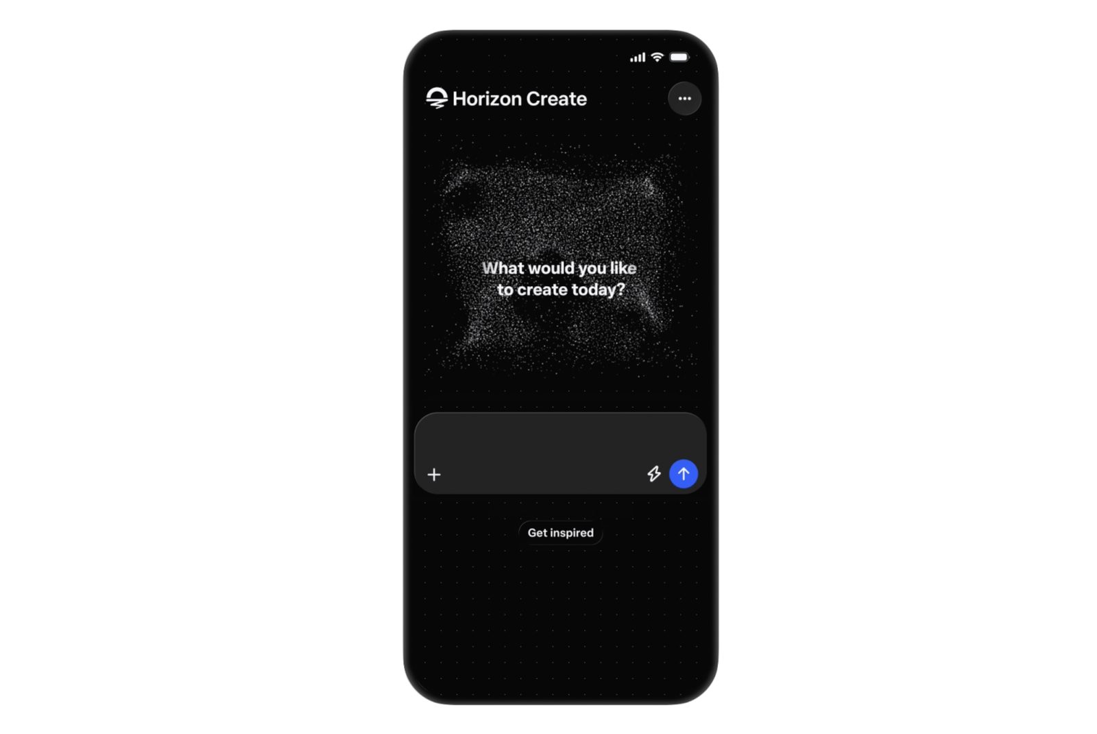 Horizon Create tətbiqinin ekran görüntüsü