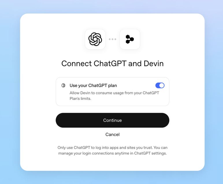 Sign in with ChatGPT (OpenAI)