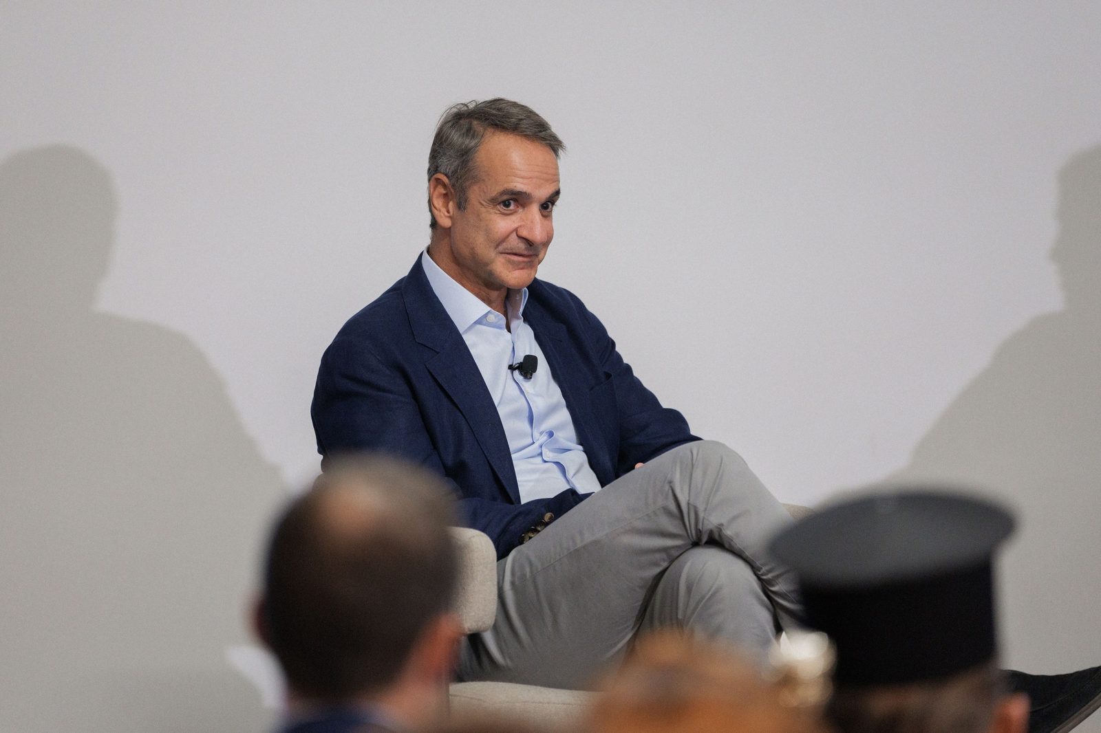 Greek Prime Minister Kyriakos Mitsotakis in San Francisco. Photo: Daniel Vegera / Endeavor Greece
