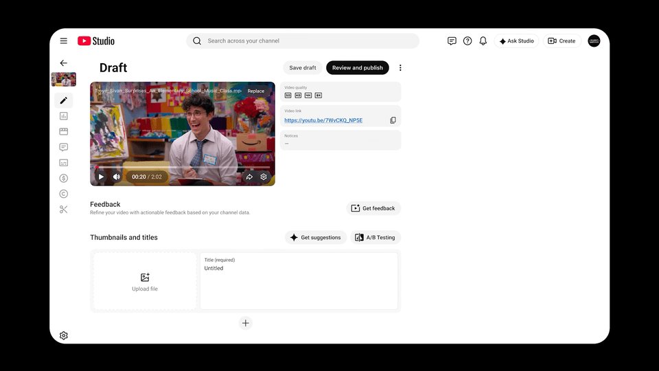 AI alətləri miniatür barədə rəy verir. Foto: YouTube